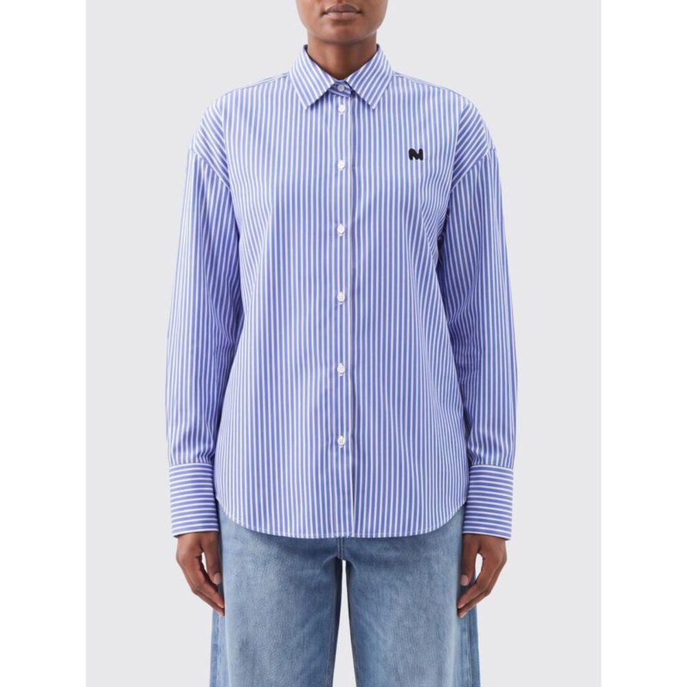 Msgm Shirt Woman Blue